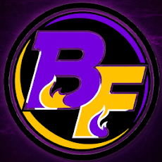 Logo BF violet et jaune